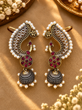 Royal Kundan Pearl Jhumka Ear Cuffs