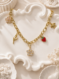 Whimsical Charm Garden Layered Necklace