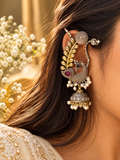 Royal Peacock Ear Cuffs